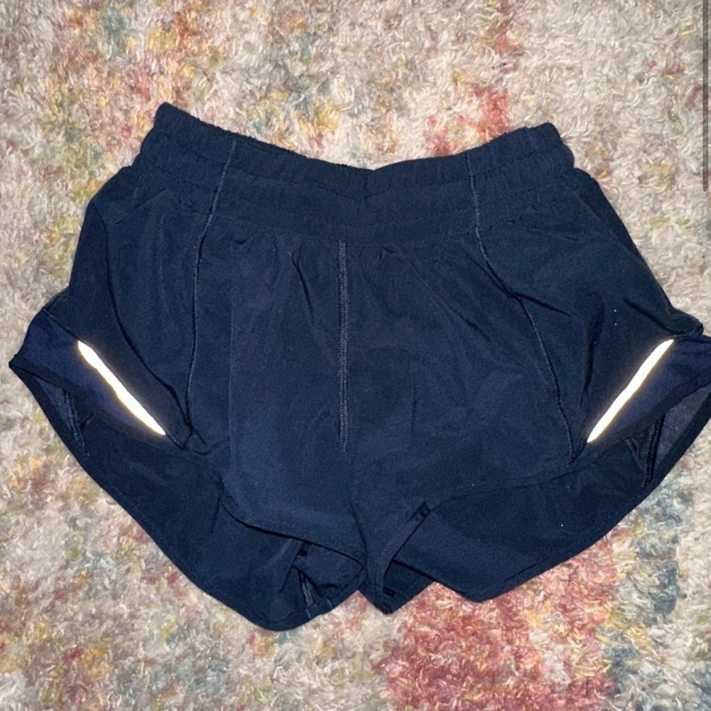 Lululemon Hotty Hot Blue Shorts